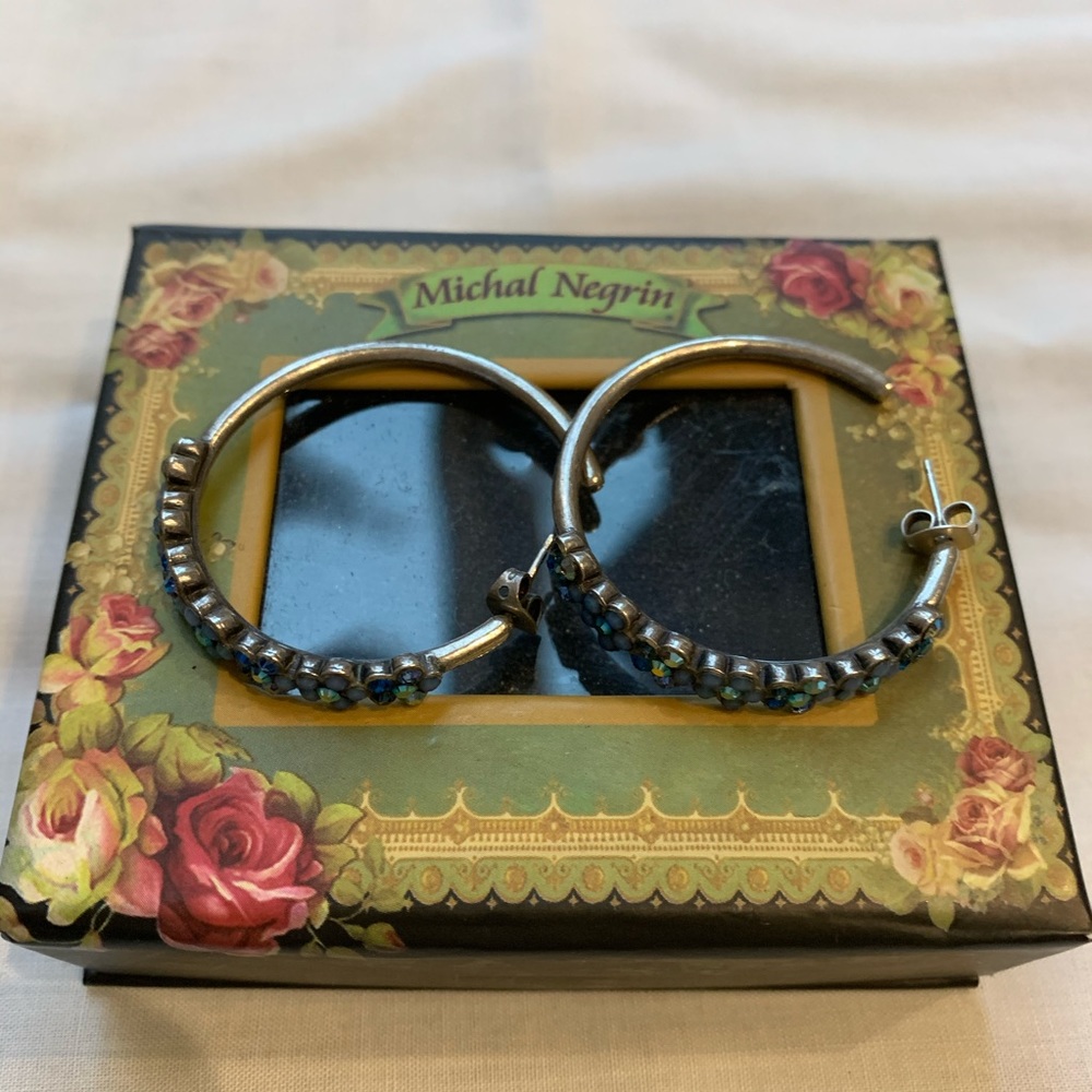Michal Negrin hoop earrings